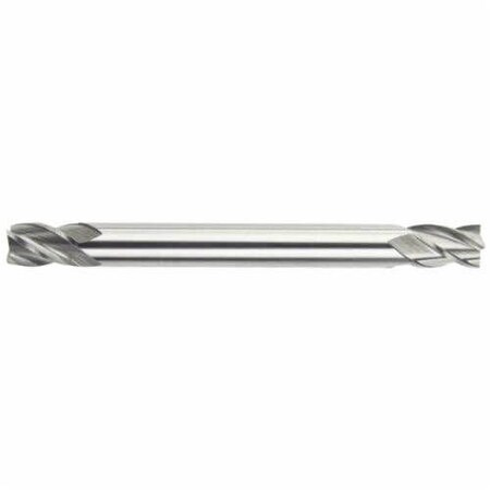 Morse End Mill, Center Cutting Double End Stub Length, Series 4569, 332 Cutter Dia, 2 Overall Length,  44121